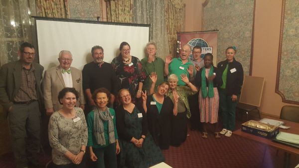 Club Members at Neal's farewell - 19 April 2018